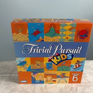 Trivial Pursuit for Kids Volume 6 preowned all pieces included family game night